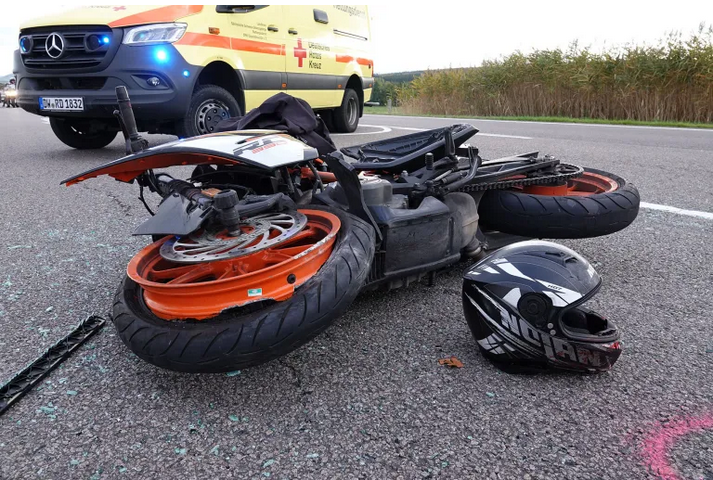 motorradunfall dippoldiswalde